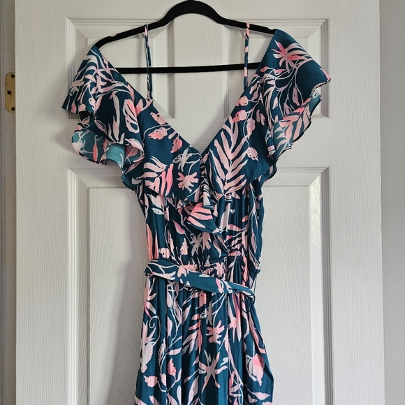HTF Lilly Pulitzer - Emilea Jumpsuit Medium - Picture 2 of 6